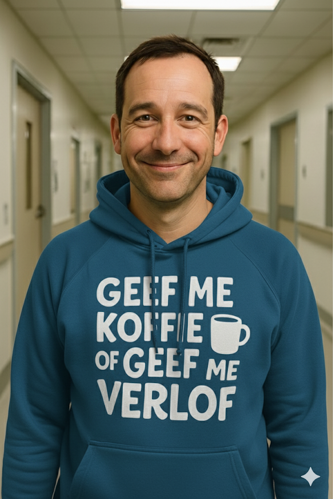 Hoodie - Geef me koffie