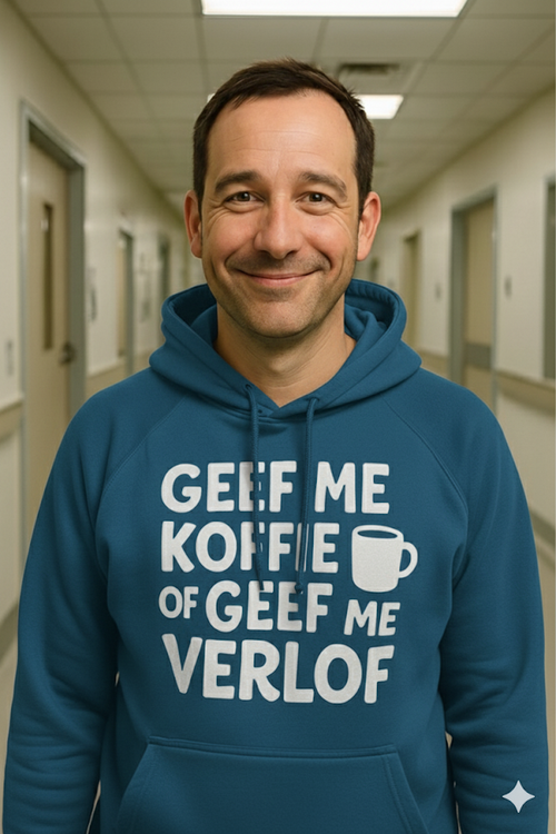 Hoodie - Geef me koffie