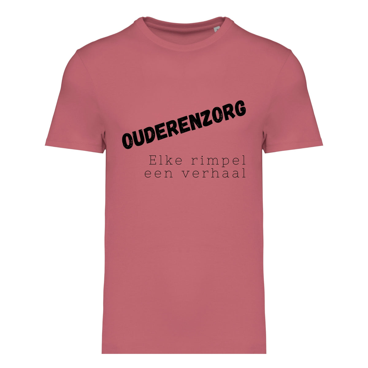 Ouderenzorg, Elke rimpel een verhaal – T-shirt