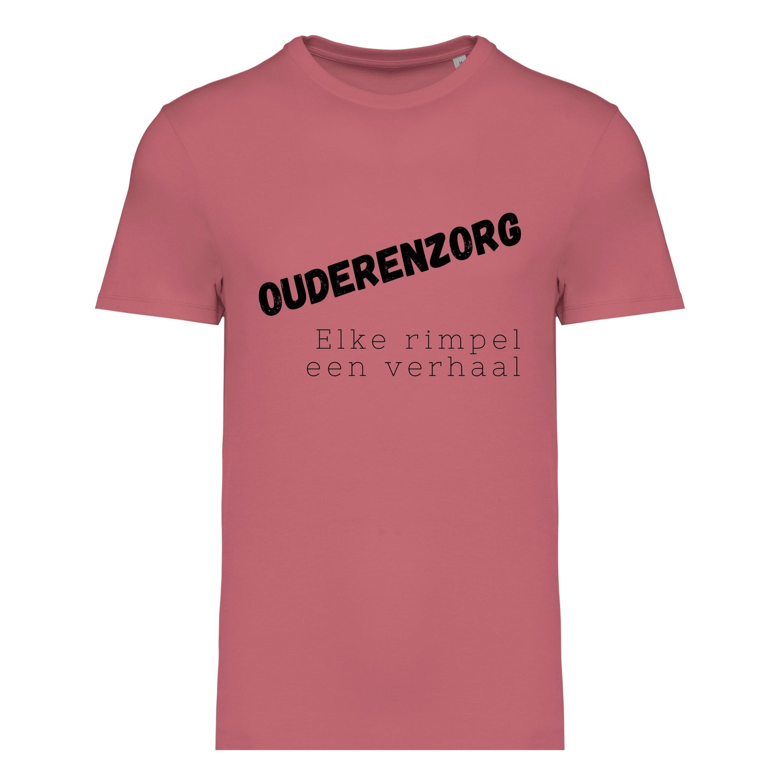 Ouderenzorg, Elke rimpel een verhaal – T-shirt