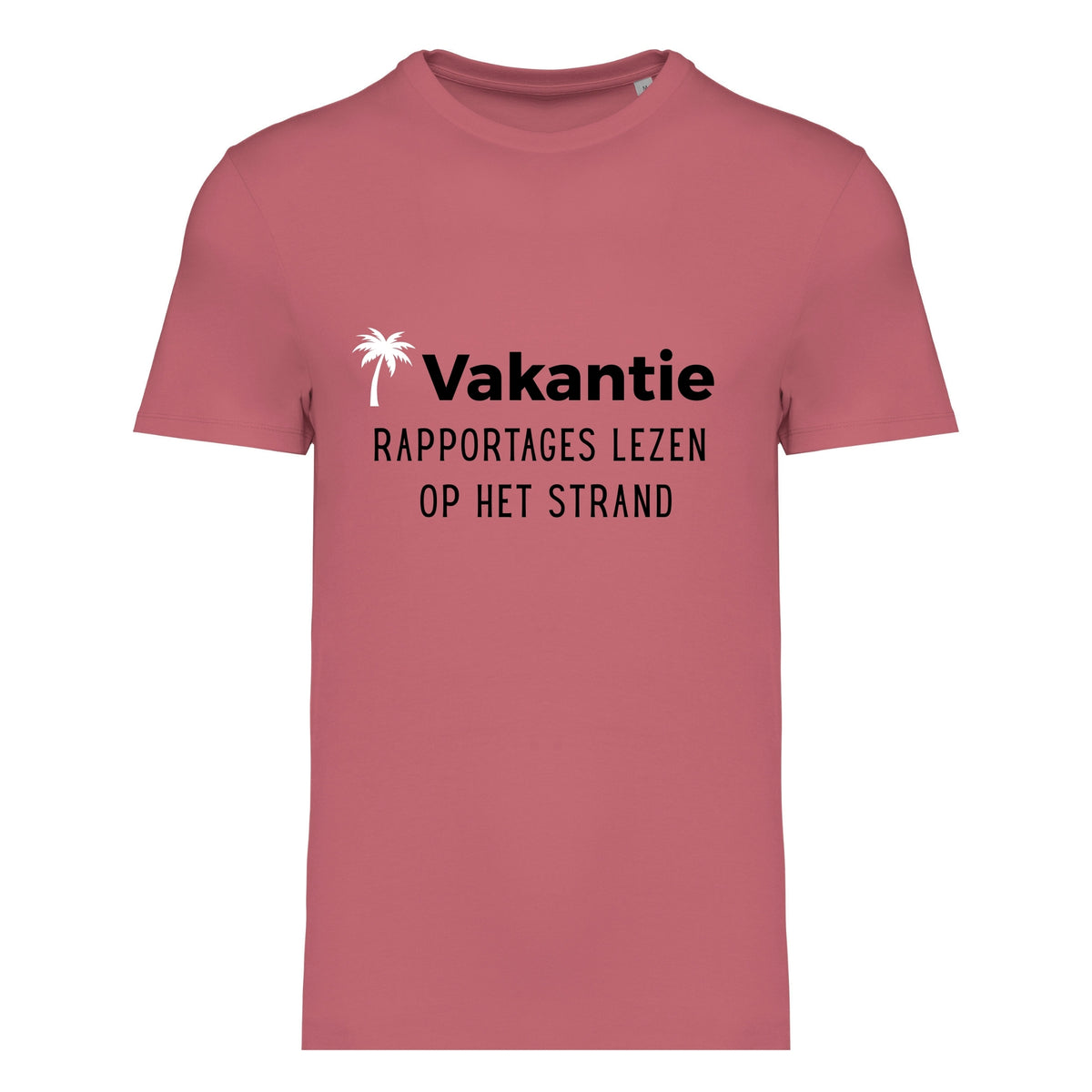 Vakantie: Rapportages lezen op het strand – T-shirt
