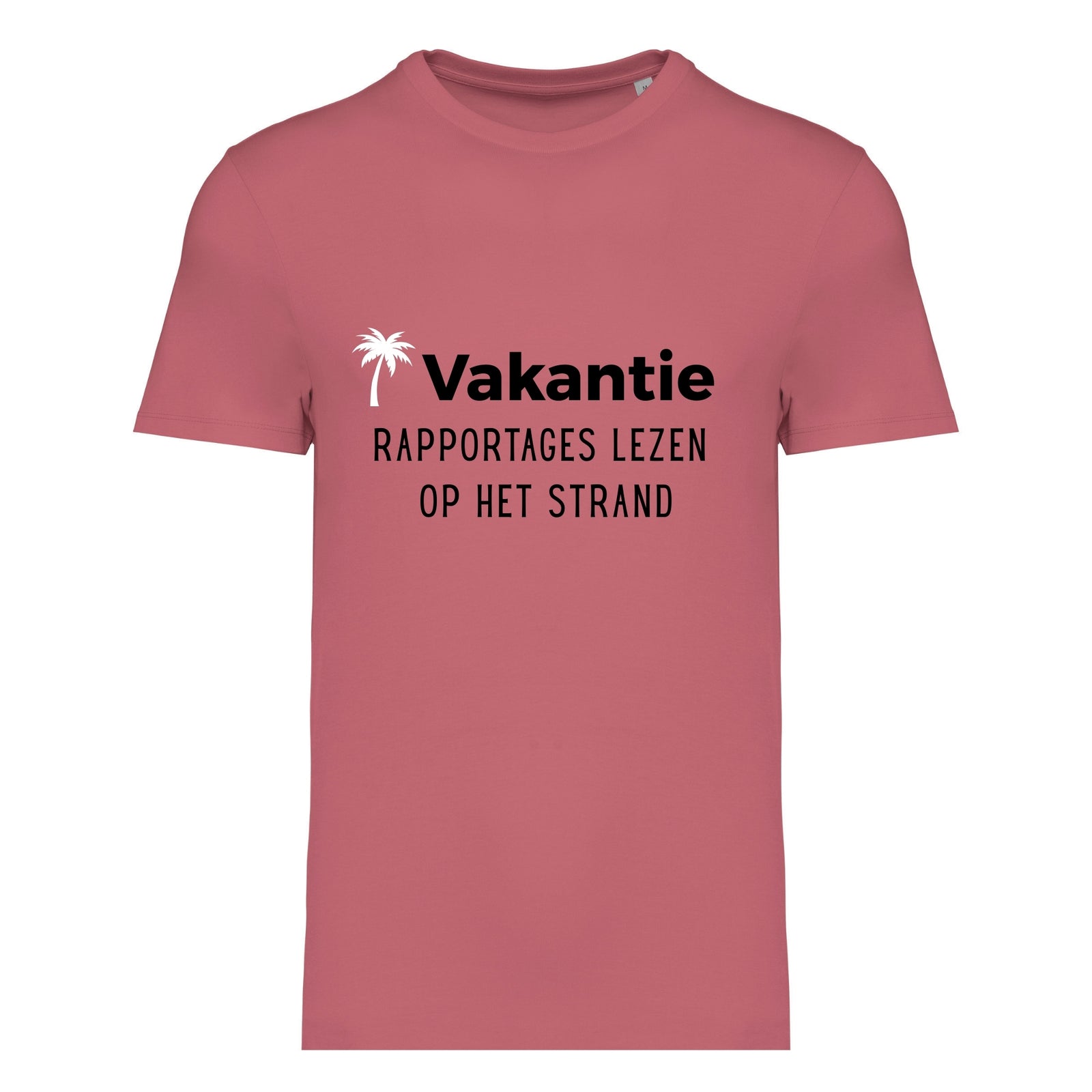 Vakantie: Rapportages lezen op het strand – T-shirt