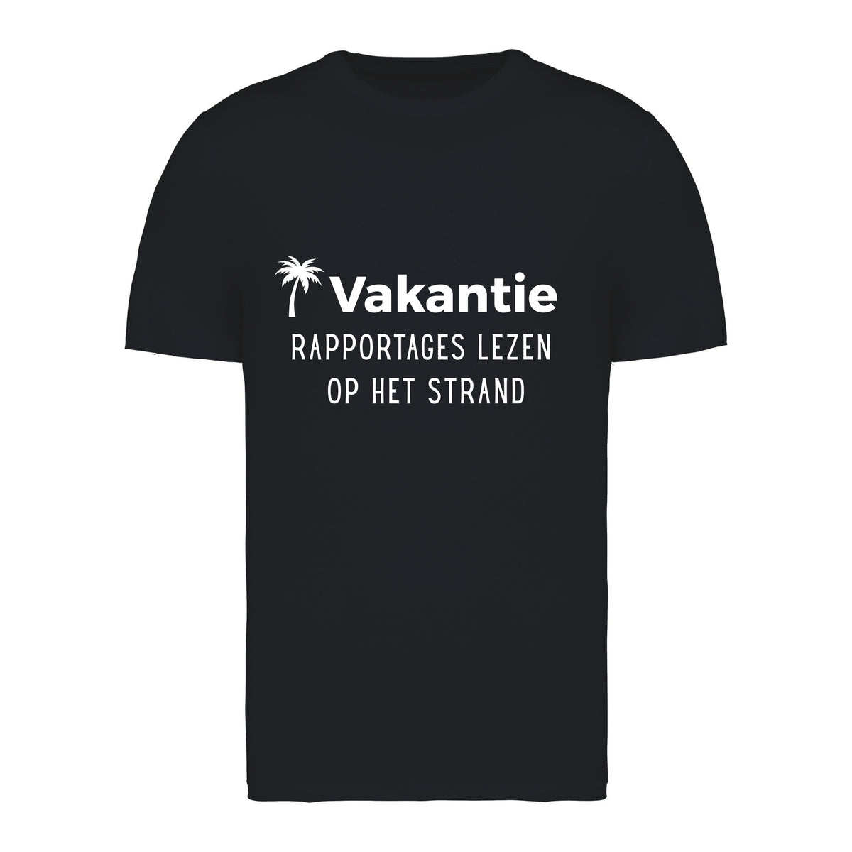 Vakantie: Rapportages lezen op het strand – T-shirt