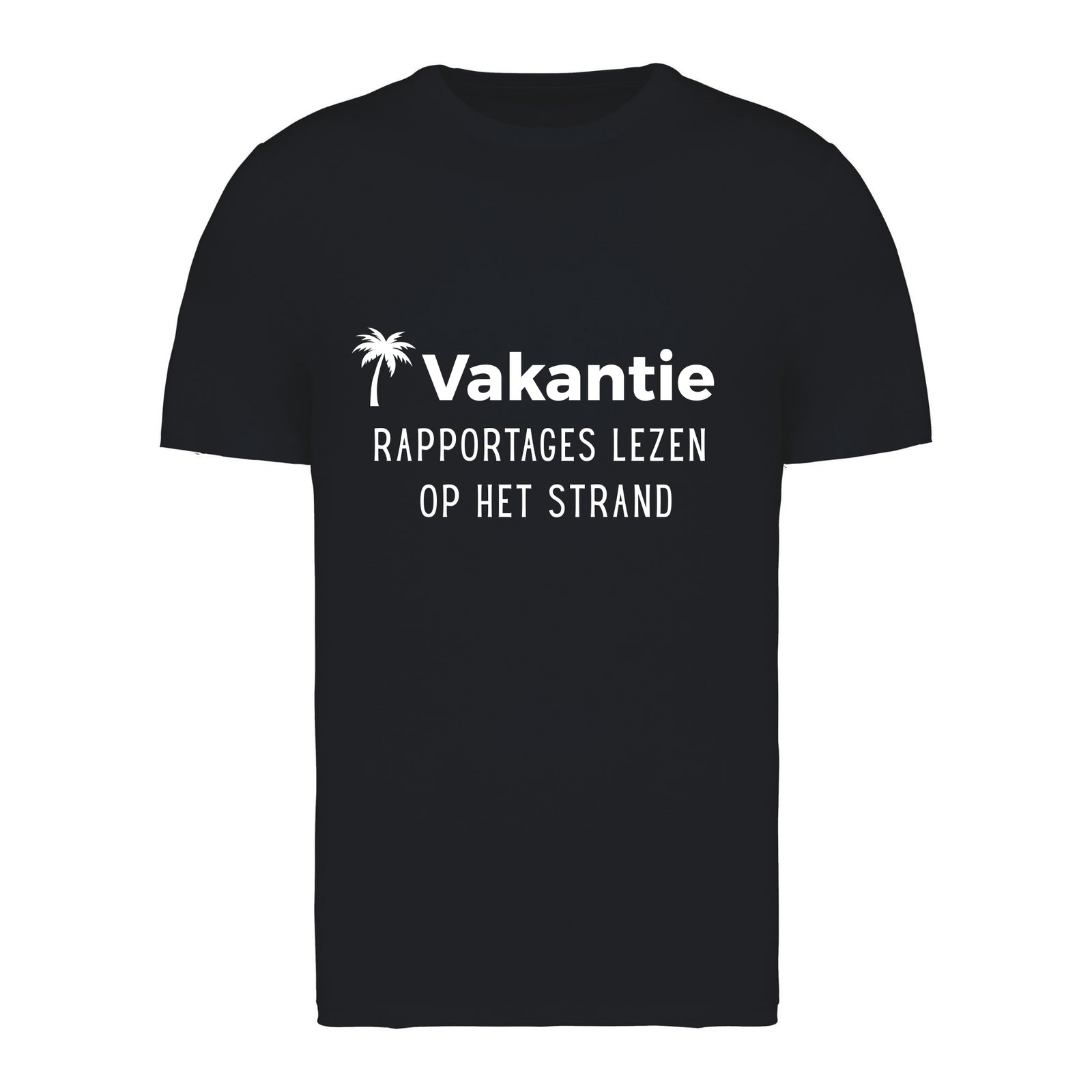 Vakantie: Rapportages lezen op het strand – T-shirt