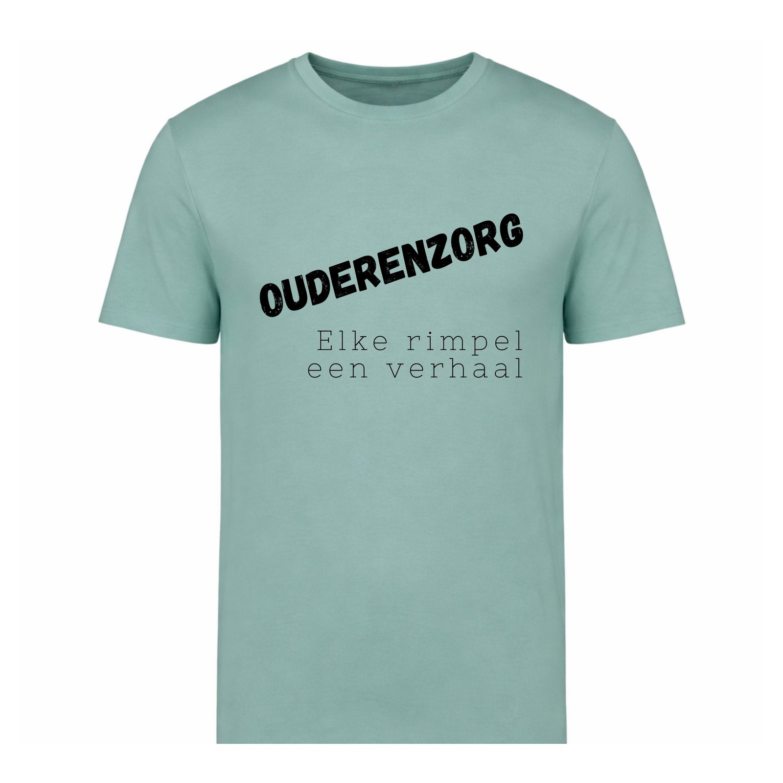 Ouderenzorg, Elke rimpel een verhaal – T-shirt