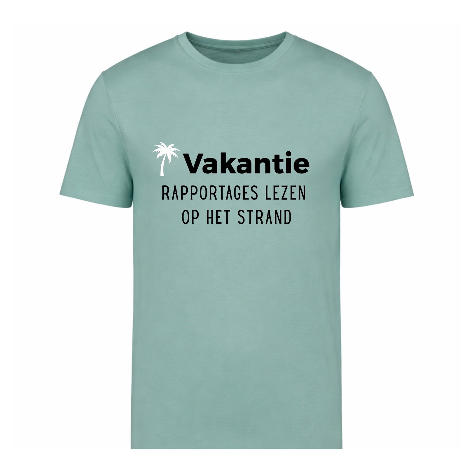 Vakantie: Rapportages lezen op het strand – T-shirt