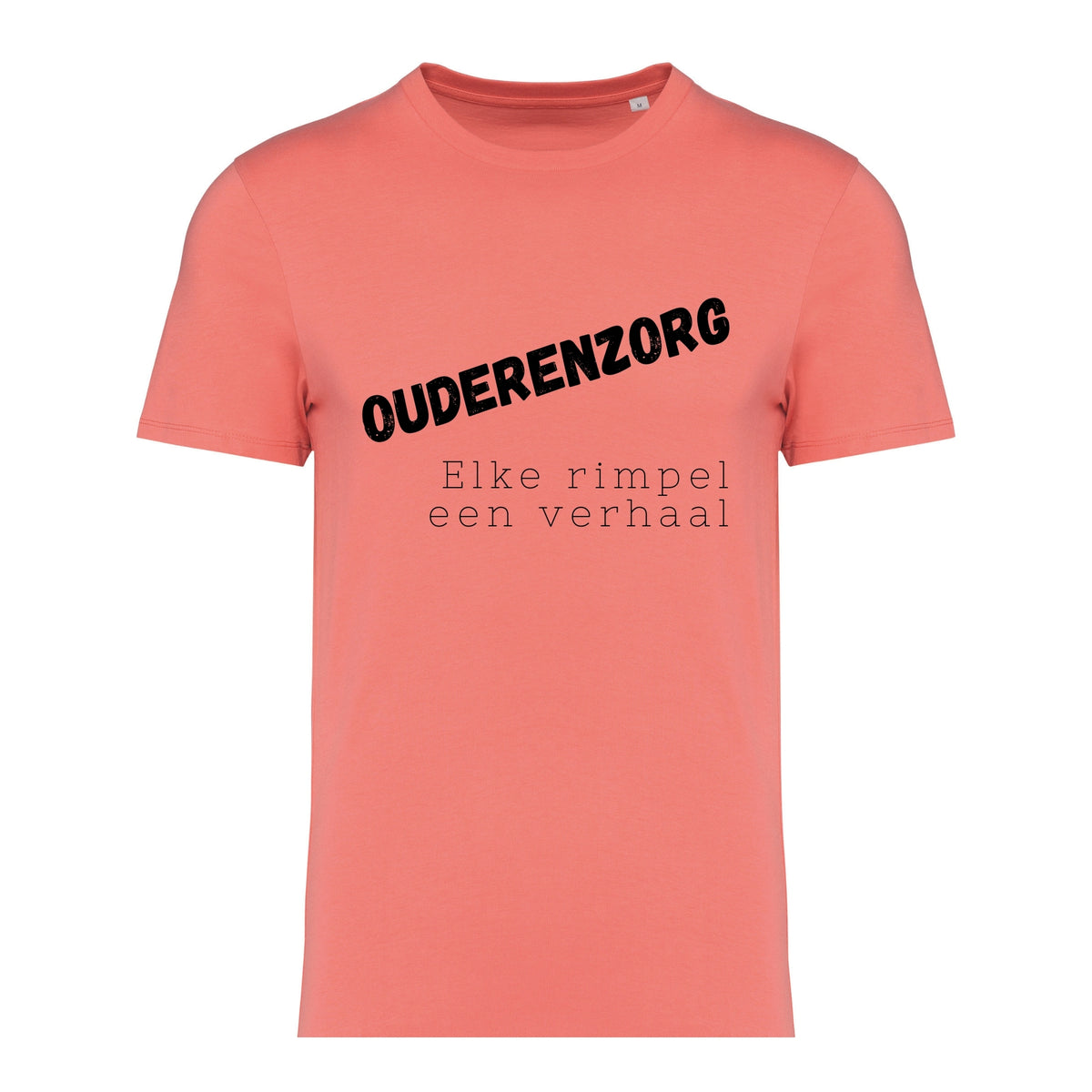 Ouderenzorg, Elke rimpel een verhaal – T-shirt