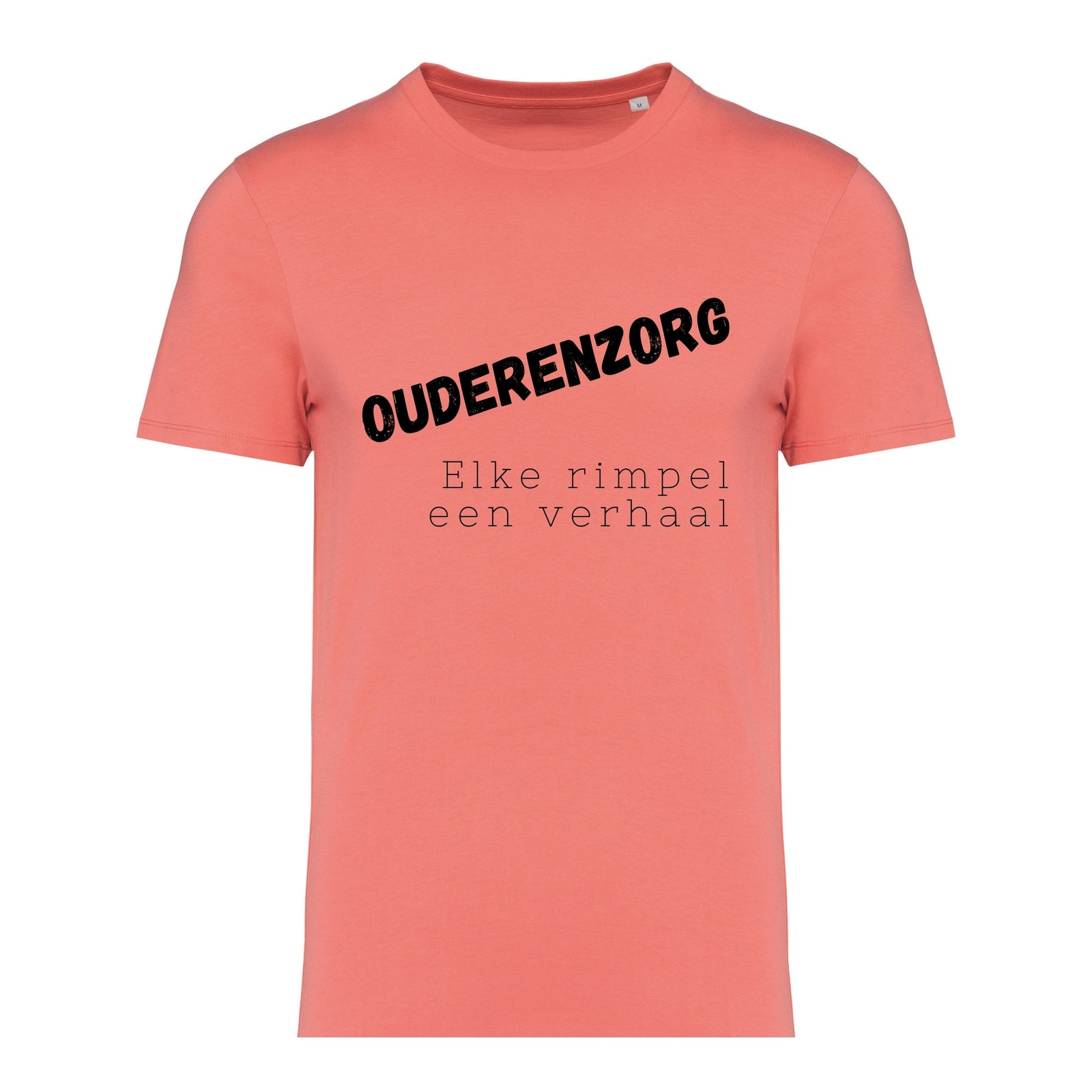 Ouderenzorg, Elke rimpel een verhaal – T-shirt