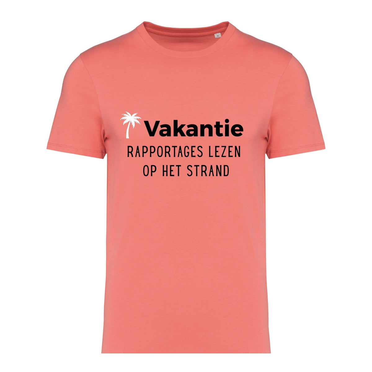 Vakantie: Rapportages lezen op het strand – T-shirt