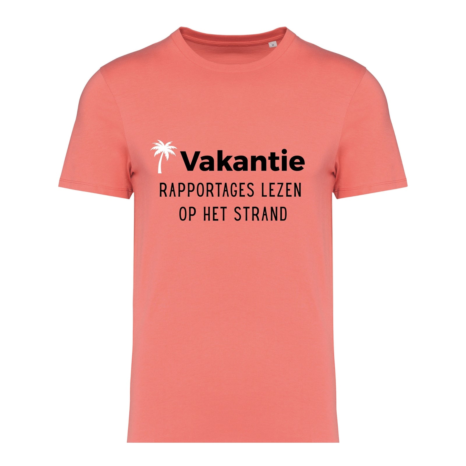 Vakantie: Rapportages lezen op het strand – T-shirt