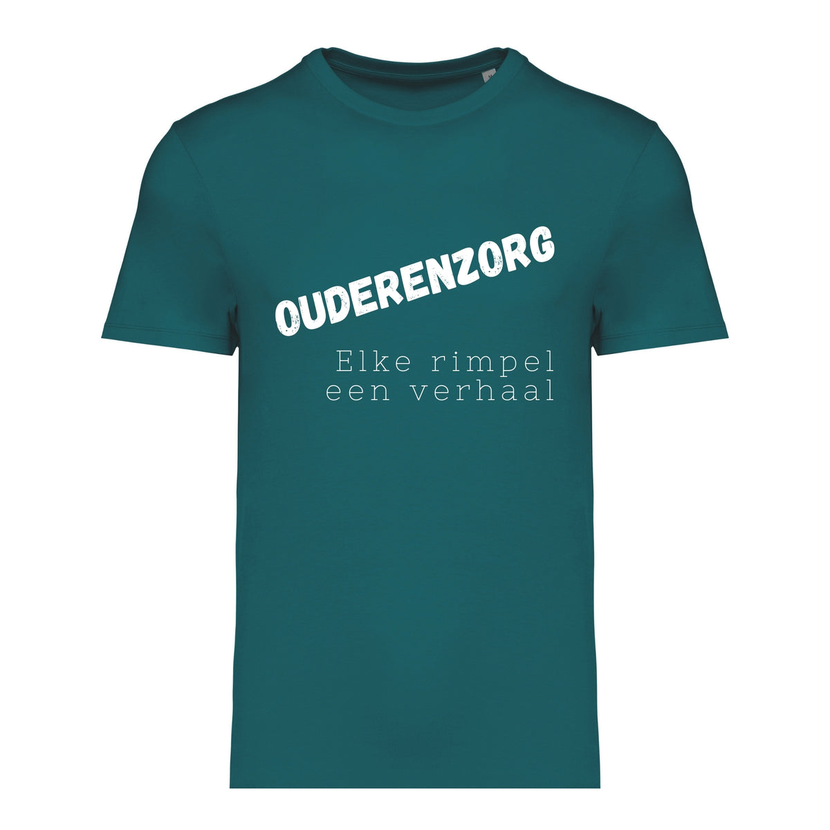 Ouderenzorg, Elke rimpel een verhaal – T-shirt