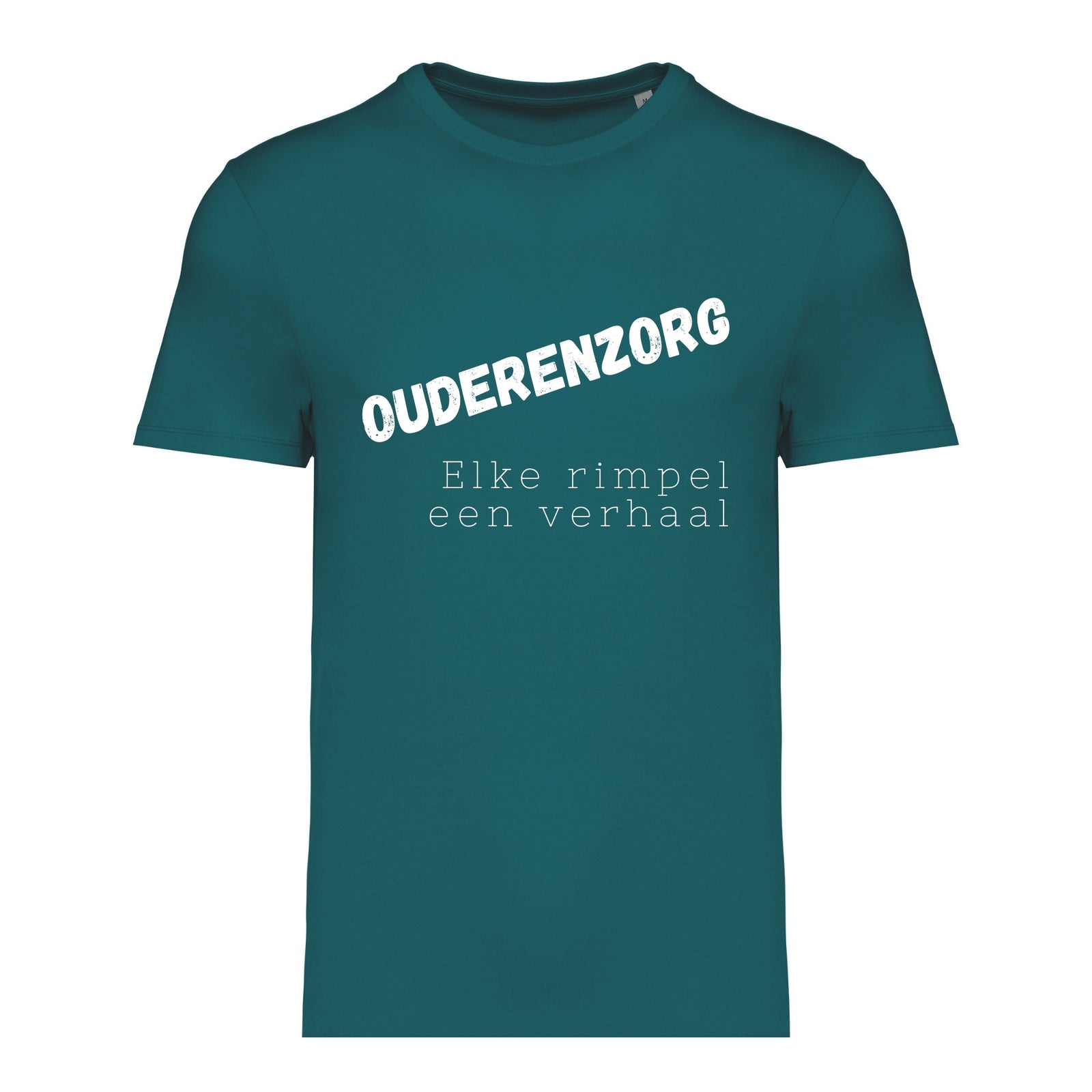 Ouderenzorg, Elke rimpel een verhaal – T-shirt