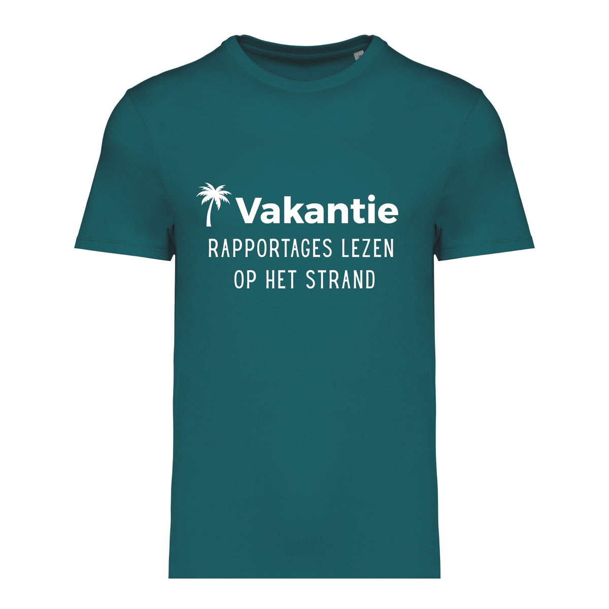 Vakantie: Rapportages lezen op het strand – T-shirt